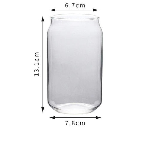 FC can shaped glass